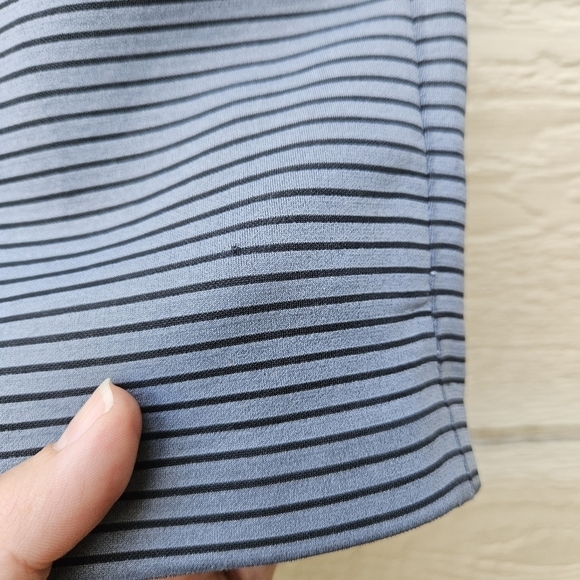 Lululemon Shaped Short in Sterling size 4 gray and black stripes ponte knit - Picture 7 of 11